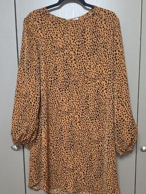Iffei Dress Leopard Print  Size L
